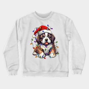 Christmas Puppy Crewneck Sweatshirt